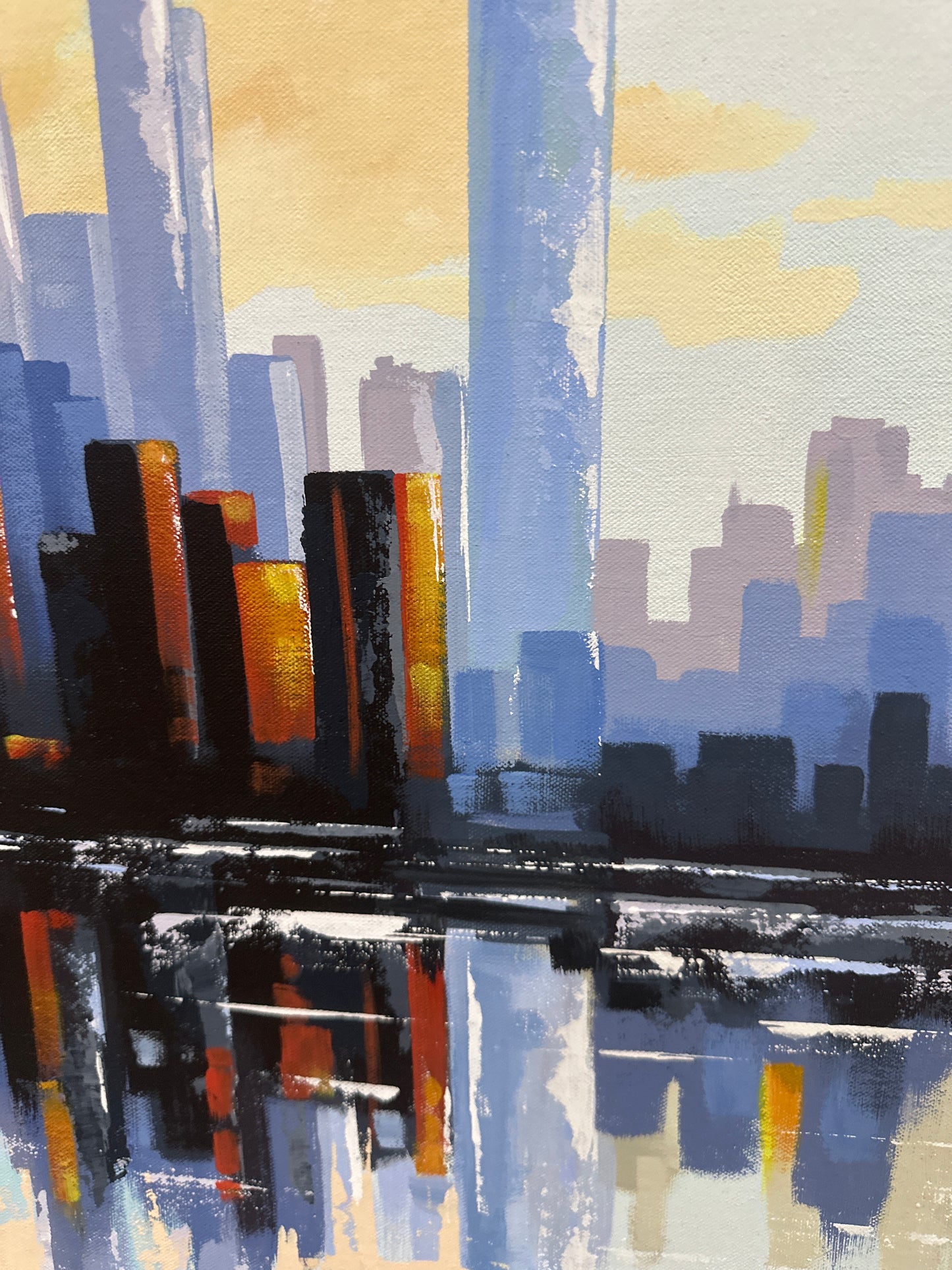 Diptico “New York” de 40x80 cm