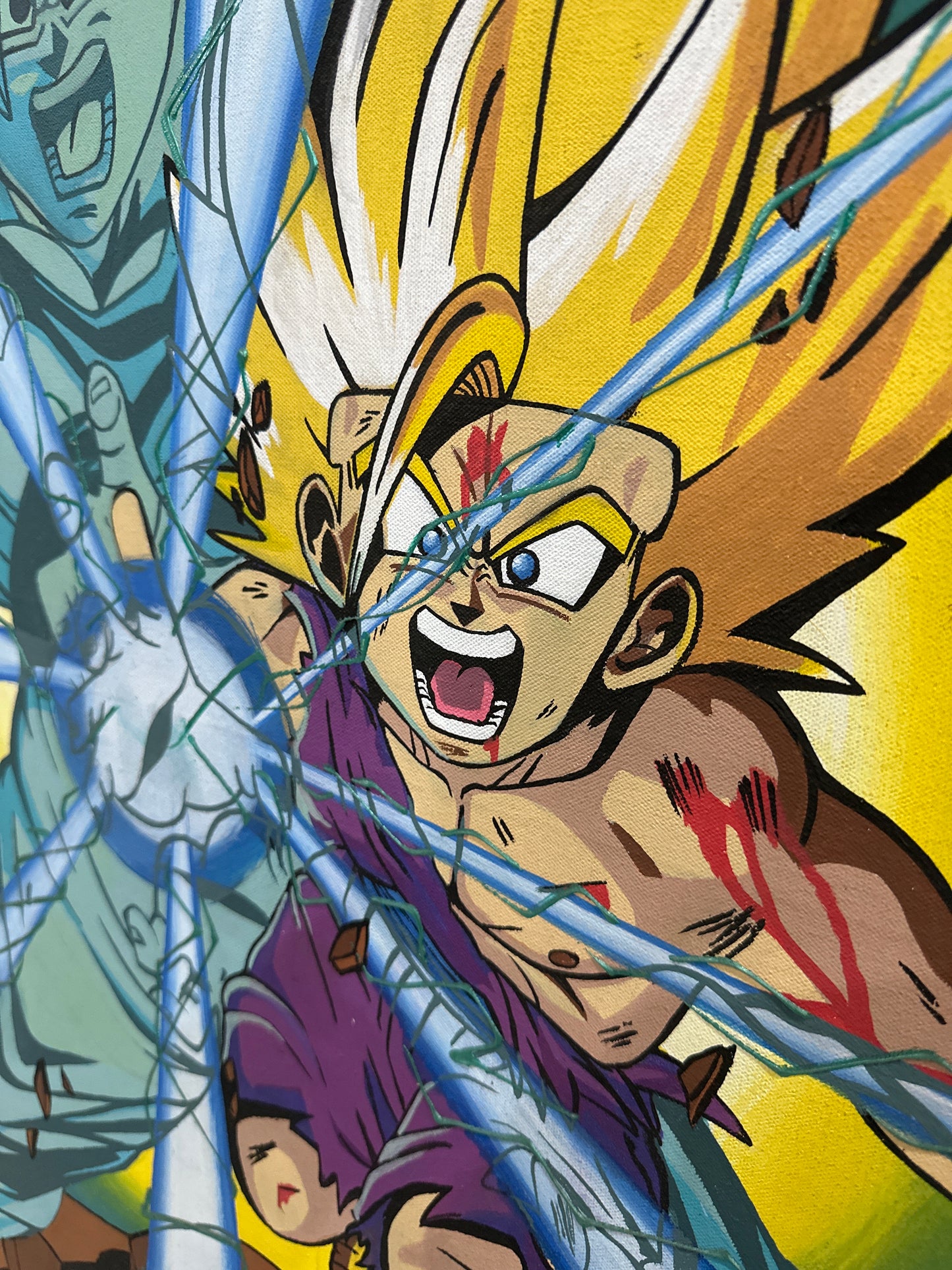 Obra “ Dragon ball” de (78x68cm)
