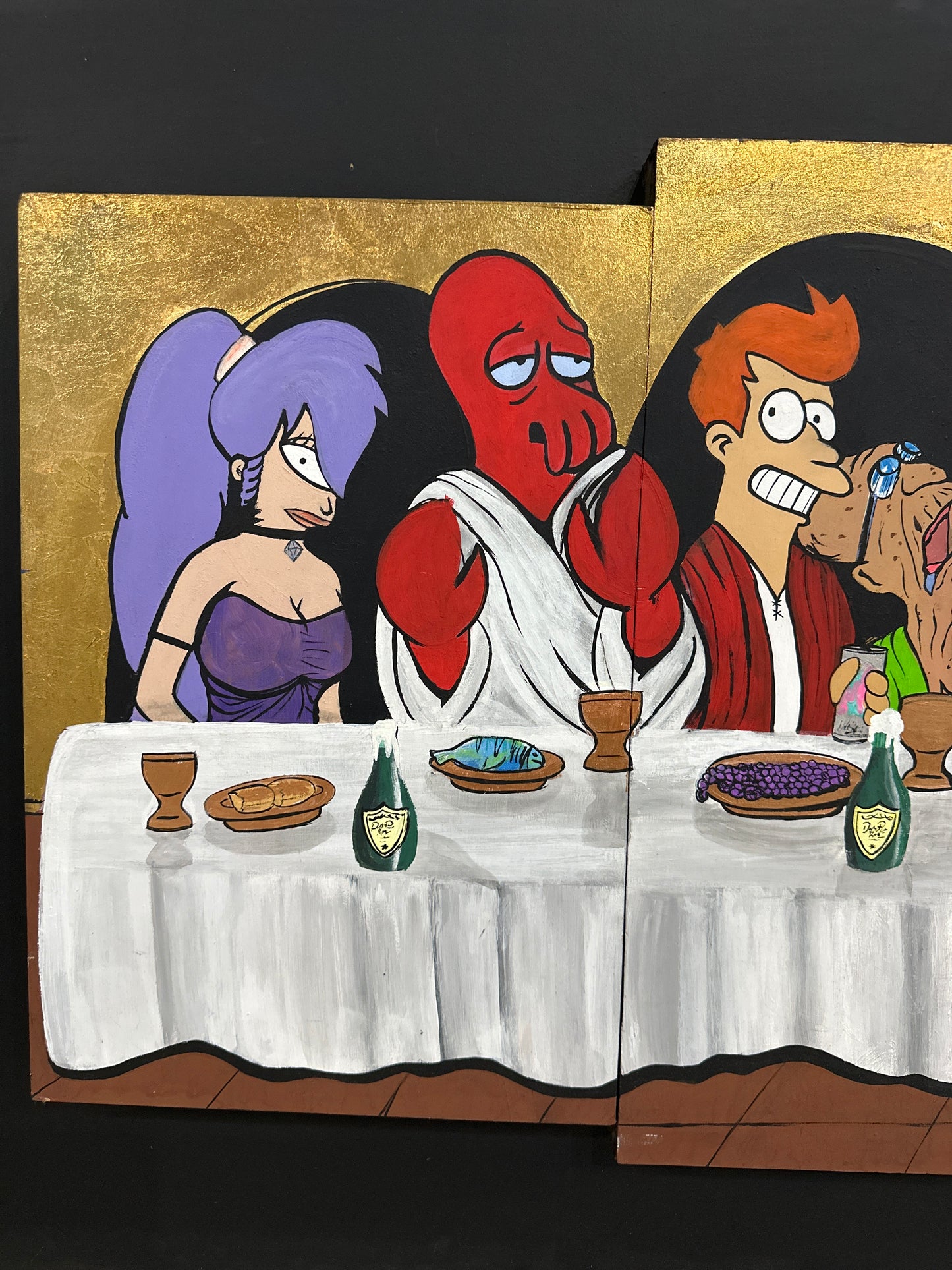 Obra “ Cena animada” (80x160cm)
