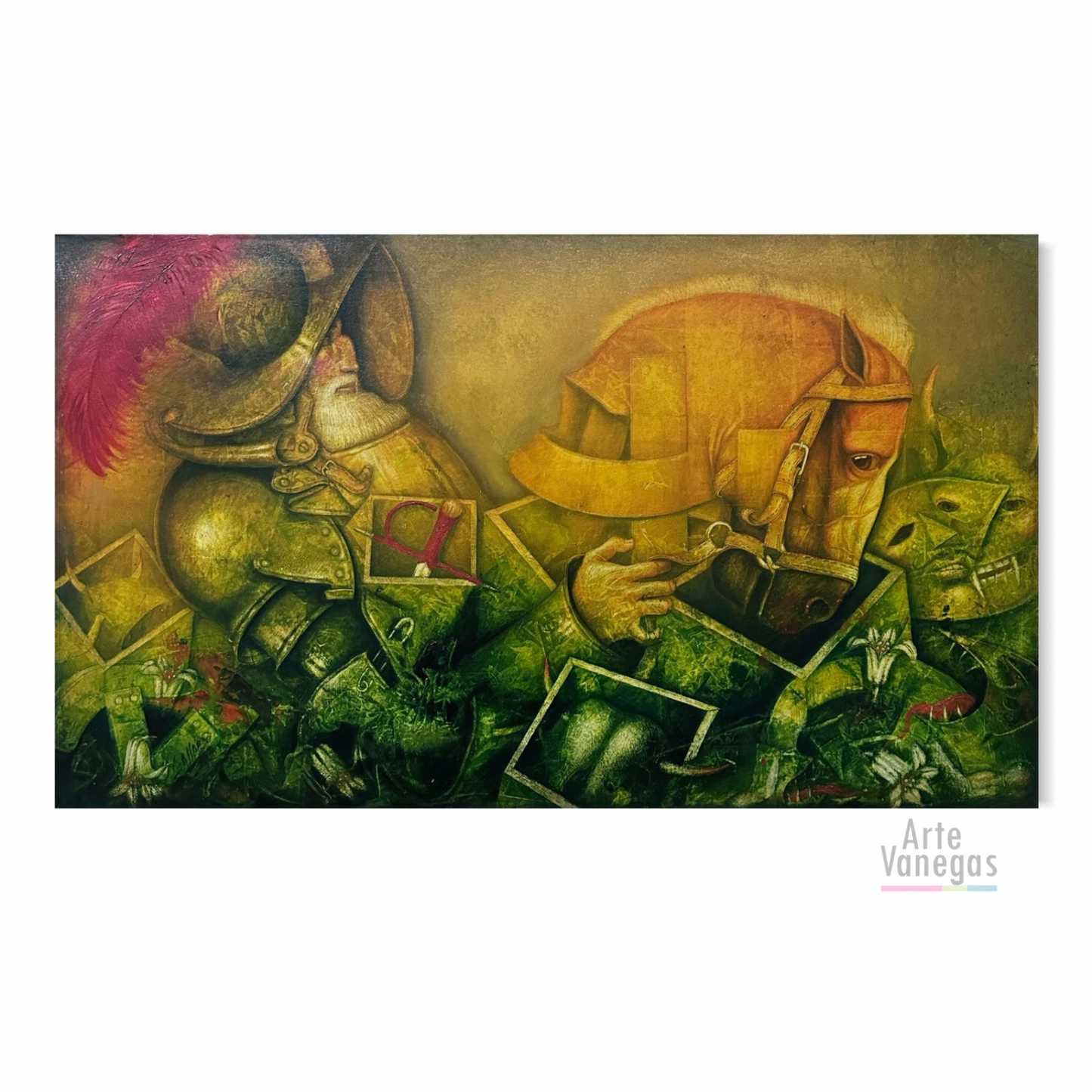 Obra “Conquistador” fernando gallardo.